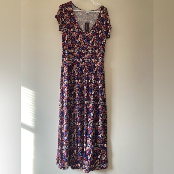Lascana Floral V-neck Maxi Dress size 10 - Picture 3 of 12